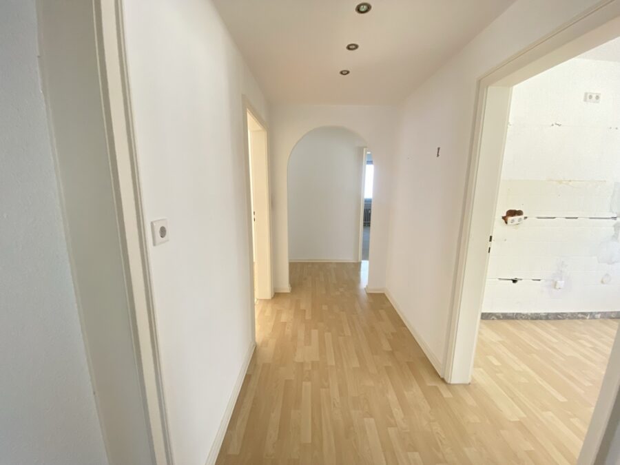 Am Fuße der Sparrenburg - Flur mit Rundbogen