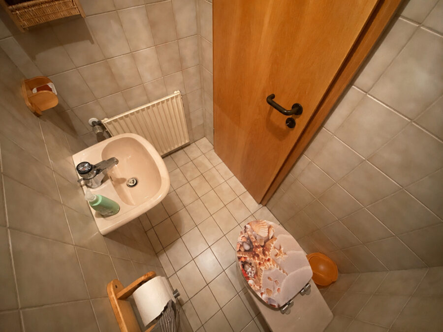 3-Zi-Wohnung + Dachterrasse für Sonnenanbeter - Gäste-WC