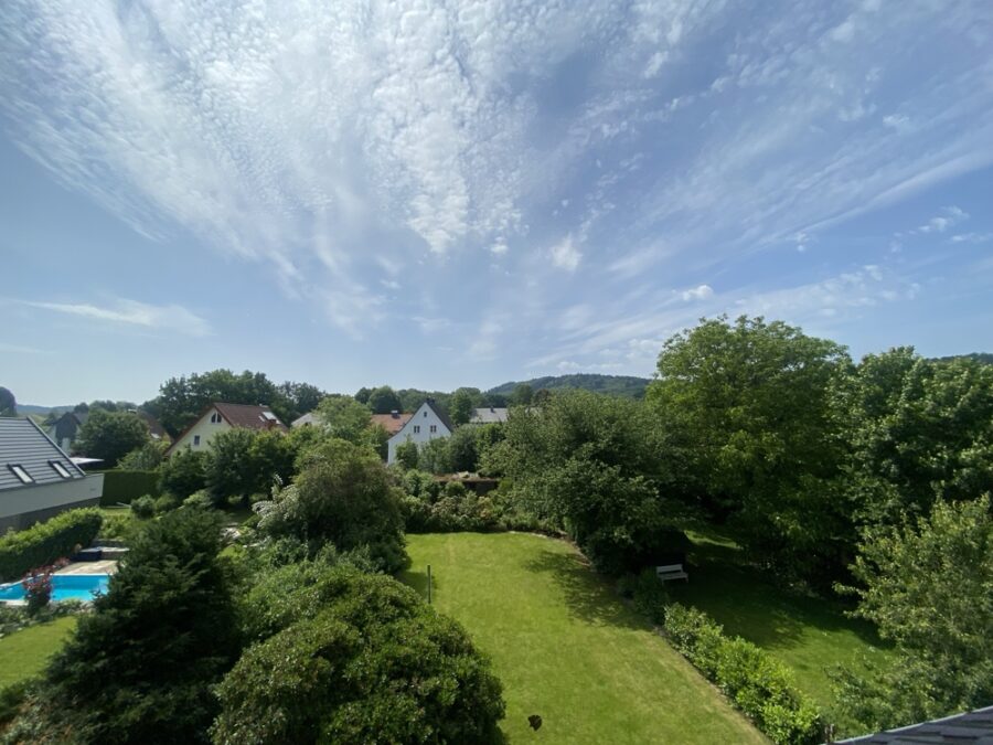 3 Zimmer-Wohnung im Herzen Kirchdornbergs - Aussicht Arbeitszimmer