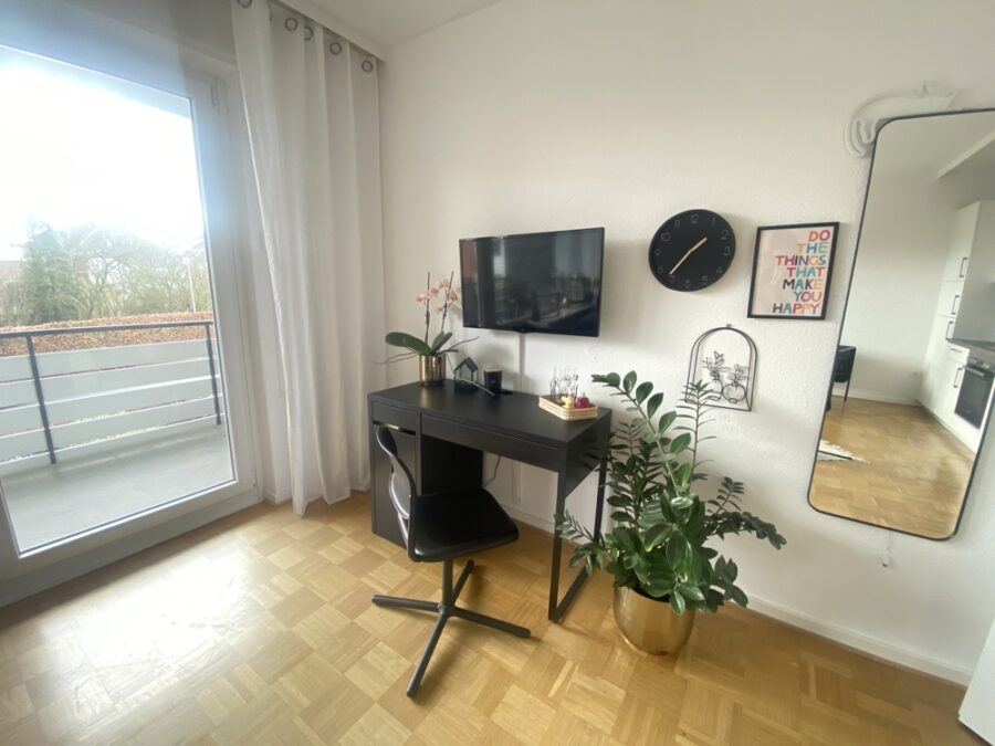 Klein aber fein - für Singles oder Pendler - Arbeitsplatz