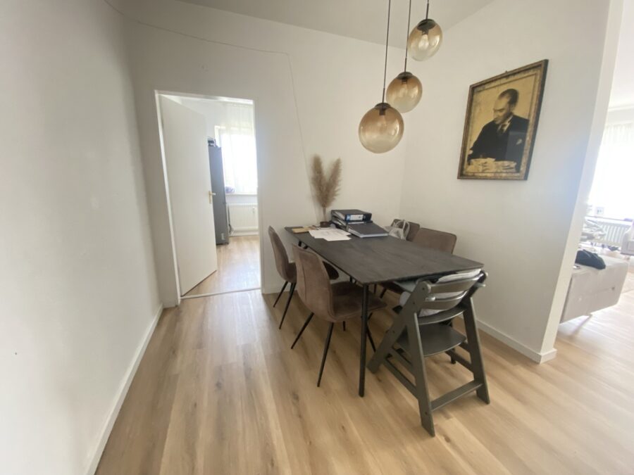 3-Zimmer-Wohnung mit guter Raumaufteilung - Essbereich