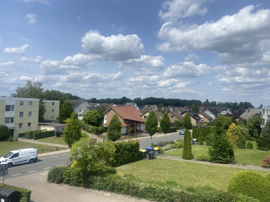 Bielefeld-Heepen - 3-Zimmer-Wohnung mit Balkon - Ausblick