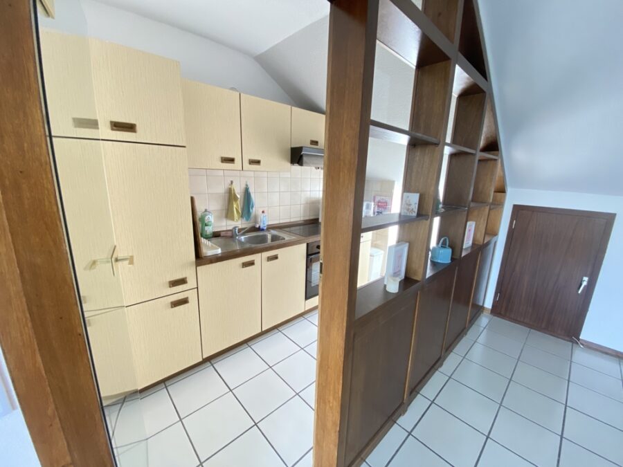 Apartment - perfekt für Singles und Pendler - Küchenabtrennung